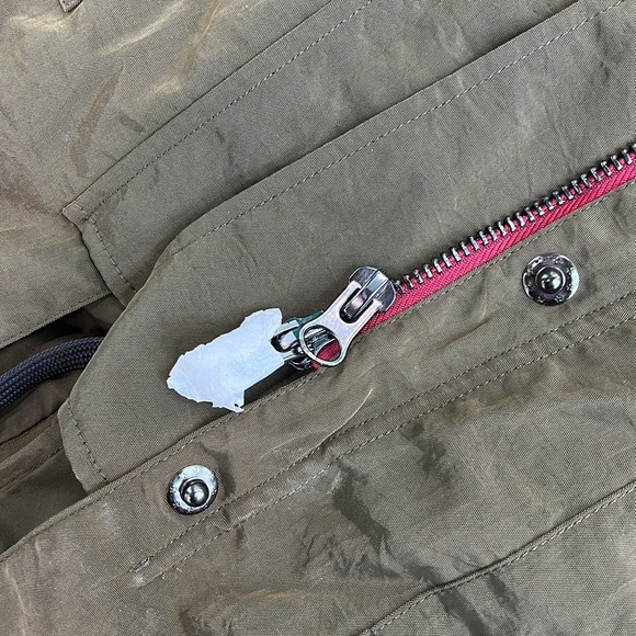 Anorak Drawstring Water Resistant Hooded Jacket Bloomingdales Exclusive NWT - Picture 8 of 10